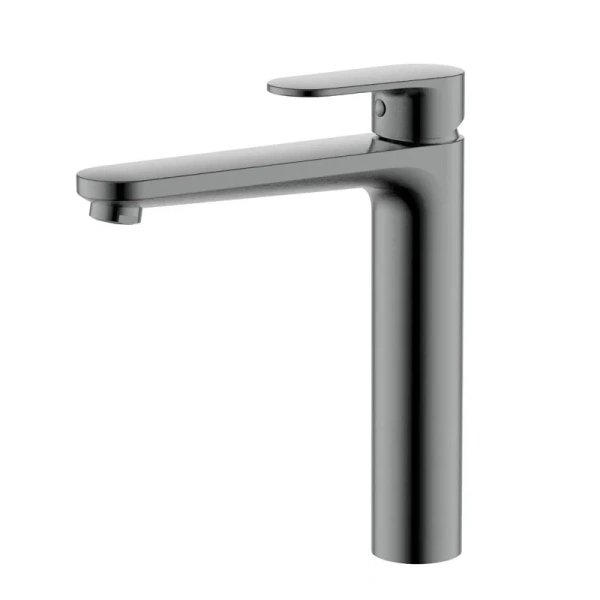 Смеситель для раковины Акватек Ника оружейная сталь AQ1804BGM (детальная фотография)