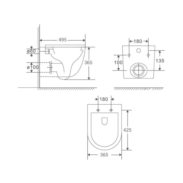 Унитаз с инсталляцией Grohe Rapid SL клавиша хром 39181001 (детальная фотография), с инсталляцией index_1
