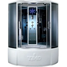 Душевой бокс Timo Standart 135x135 см стекло тонированное