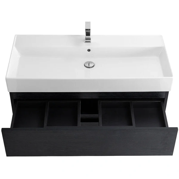 Тумба под раковину подвесная Cezares Molveno 80 см nero MOLVENO 46-80-2C-SO-NR (детальная фотография), 80 см