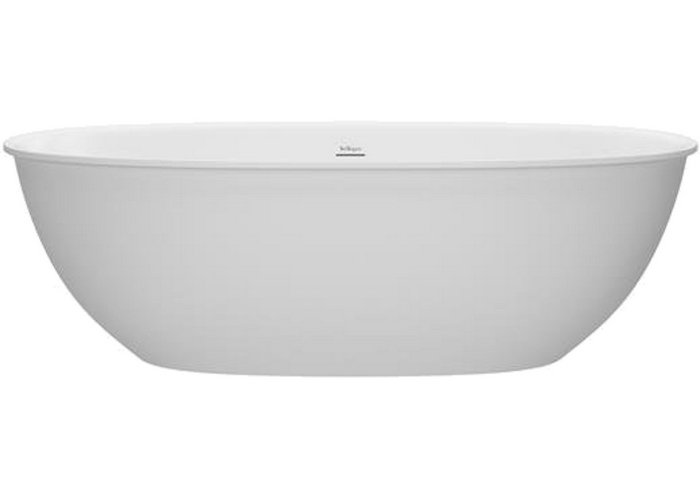 Ванна из искусственного камня BelBagno Marino 170x77 см отдельностоящая BB-MARINO-170-76-54-SSB (детальная фотография), современныe, hi-tech