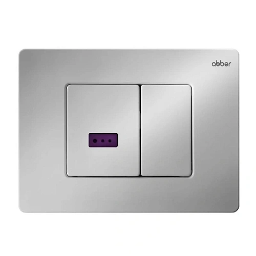 Клавиша смыва Abber хром глянцевый - фото 2