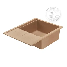 Мойка для кухни Акватон Делия 65 см латте