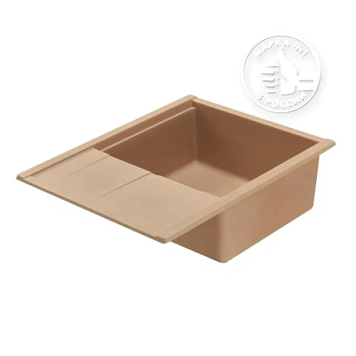 Мойка для кухни Акватон Делия 65 см латте - фото 6