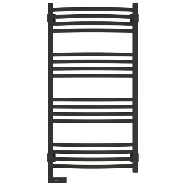 Полотенцесушитель электрический Сунержа Аркус 2.0 100х50 см матовый черный, тэн левый 31-5604-1050 (детальная фотография), современные, hi-tech