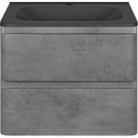 Тумба под раковину подвесная Vincea Vico 58,9 см Beton