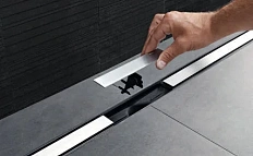 Душевой лоток Geberit CleanLine 26 см пластик