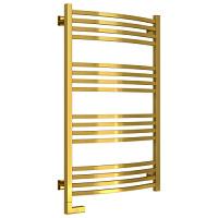 Полотенцесушитель электрический Сунержа Аркус 2.0 100х60 см золото, тэн левый