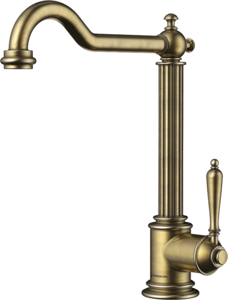 Смеситель для кухни Omoikiri Toshima-AB античная латунь 4994324 (детальная фотография)