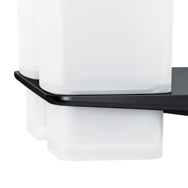 Стакан для ванной Am.Pm X-Inspire 2.0 двойной A50A343422 (детальная фотография), белые, черные, комбинированные