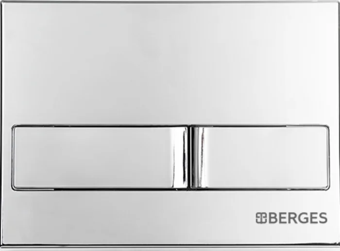 Унитаз с инсталляцией BERGES Puma кнопка хром глянец 043272 (детальная фотография) index_3