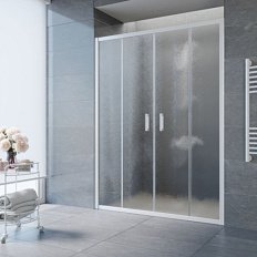 Душевая дверь стекло шиншилла Vegas-glass Z2P 200 02