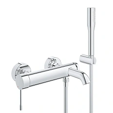 Смеситель для ванны с душевым гарнитуром Grohe Essence 33628001