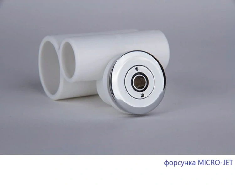 Ванна гидромассажная Whitecross Savia Duo Smart, 170 х 80 см, увеличенная толщина акрила, усиленная армировка, белый/хром, 0103.170080.100.SMART.CR (детальная фотография), прямоугольные