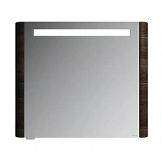 Зеркальный шкаф с подсветкой Am.Pm Sensation 80 см орех