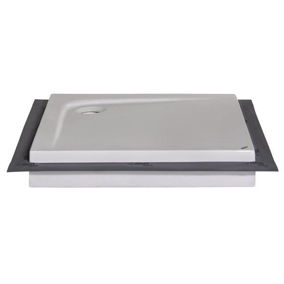 Душевой поддон Ideal Standard Ultraflat 120х120 см акриловый K162101 (детальная фотография), низкие до 15 см