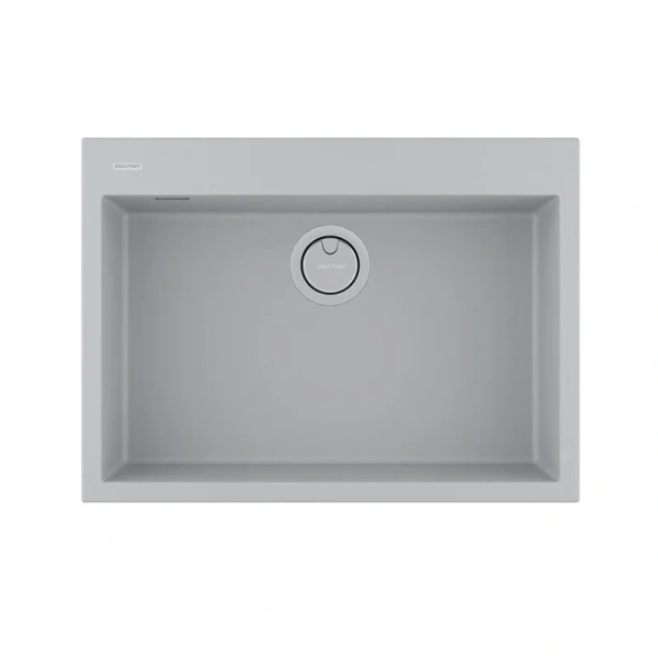 Мойка для кухни Paulmark Decoration 69 см Urban grey PM936950-UGR (детальная фотография)
