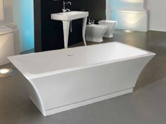 Ванна ArtCeram Jazz JZW001 01 (детальная фотография), искусственный камень, литьевой мрамор