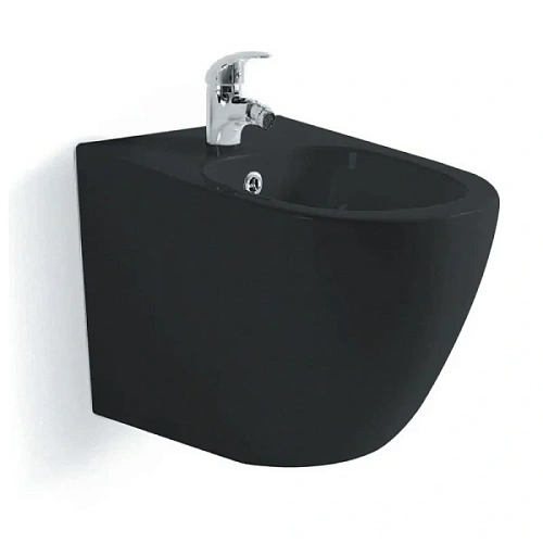 Биде подвесное Акватек Европа черное матовое - фото 3