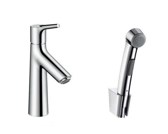 Смеситель с гигиеническим душем Hansgrohe Talis S хром 72290000 (детальная фотография)