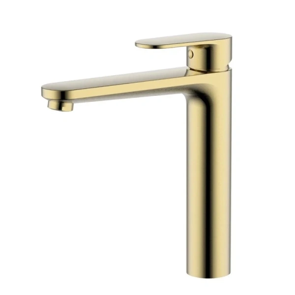 Смеситель для раковины Акватек Ника золото шлифованное AQ1804BG (детальная фотография)