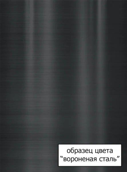 Смеситель для кухни Omoikiri Nagano-GM + Pure drop Lite вороненая сталь 4179.8028 (детальная фотография), на мойку, на столешницу