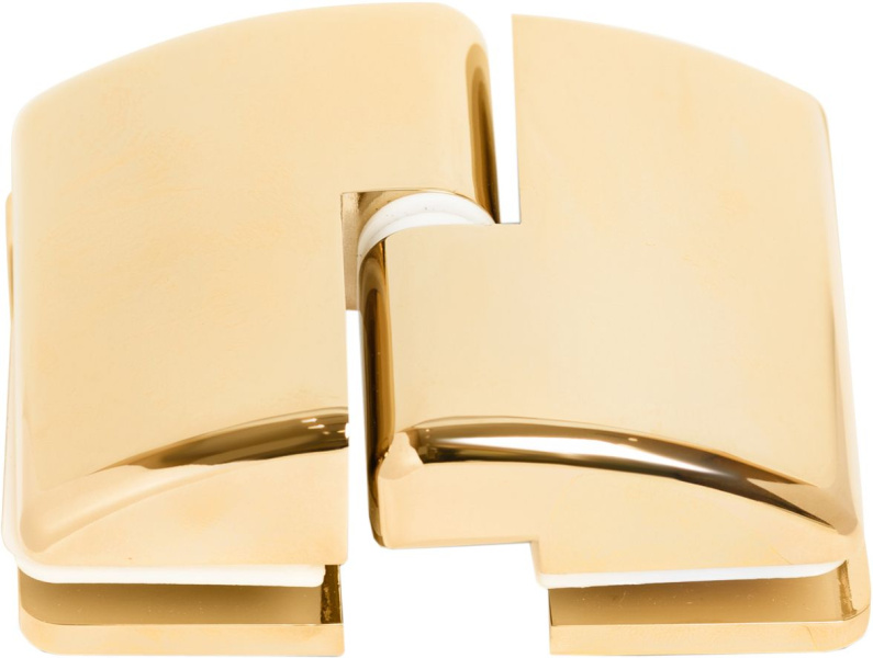 Душевой уголок профиль золотой стекло прозрачное Vegas-glass AFP-Fis TUR NOVO 110*100 09 01 R (детальная фотография), современные, hi-tech