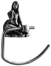 Полотенцедержатель, серебро, Art&Max Juno