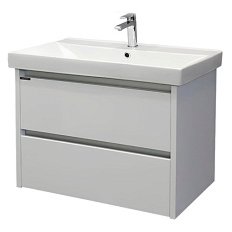 Тумба с раковиной подвесная Comforty Дублин 90 см с ящиками