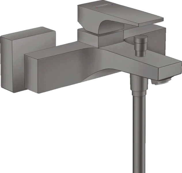 Смеситель для ванны Hansgrohe Metropol шлифованный черный хром 32540340 (детальная фотография)