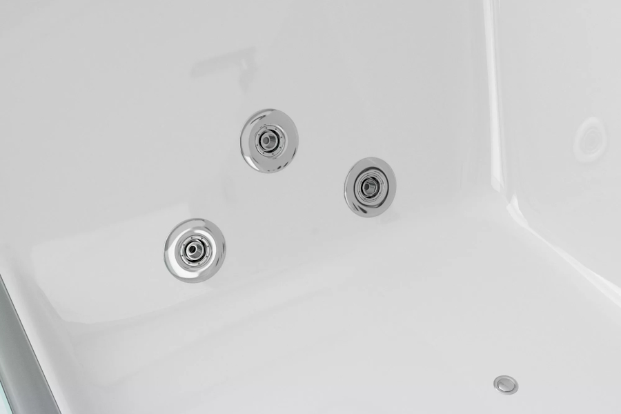 Ванна акриловая Grossman GR-17000 170x80 см с гидромассажем (детальная фотография), 170x80 см