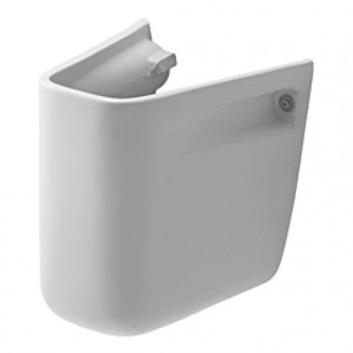 Полупьедестал для раковины Duravit D-Code белый 08571700002 (детальная фотография)