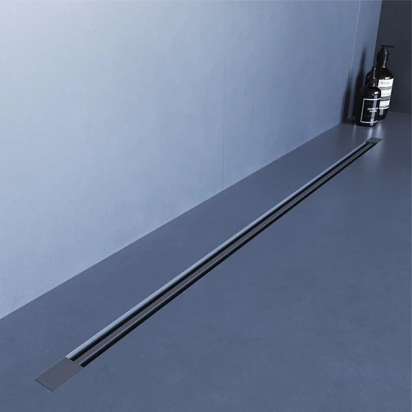 Душевой трап RGW SDR-50Gr 100 см серый 76215010-11 (детальная фотография), для монтажа в пол