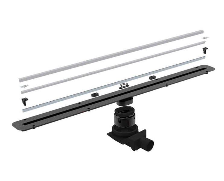 Душевой лоток Pestan Confluo Slim Line 95 см линейный 13100036 (детальная фотография), душевой лоток