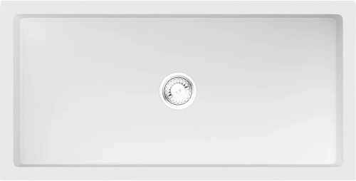 Мойка для кухни Omoikiri Mikura 91-WH 91 см белая - фото 1