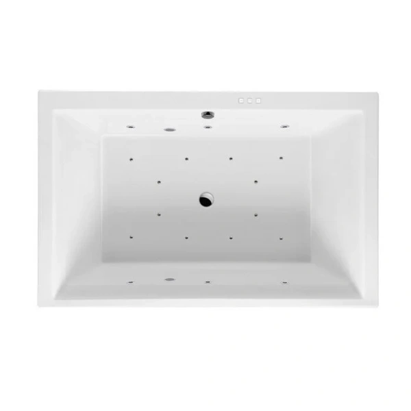 Ванна гидромассажная Excellent Crown Lux Relax 190 x 120 см, белый/хром, WAEX.CRO19.RELAX.CR (детальная фотография)