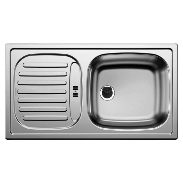 Мойка для кухни Blanco Flex Mini 78 см сталь декор 512032 (детальная фотография)