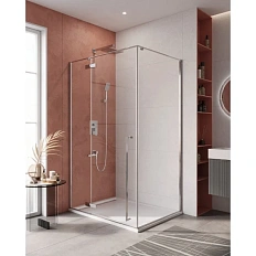 Душевой уголок Cezares Liner 120x90 см правый