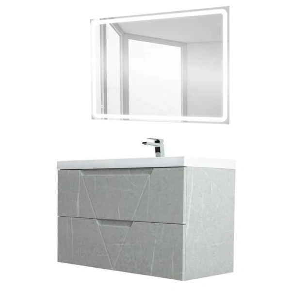 Тумба под раковину подвесная BelBagno Vittoria 90 см toros bianco VITTORIA-900-2C-SO-TB-P (детальная фотография), современная, hi-tech, лофт