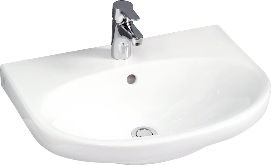 Раковина подвесная Gustavsberg Nautic 55609901 60х46х28 см (детальная фотография)