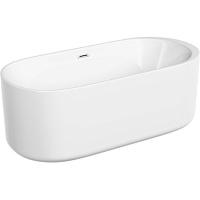 Ванна акриловая Sancos Fiori 170x80 см отдельностоящая