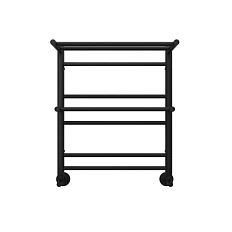 Полотенцесушитель водяной Акватек Альфа 50x60 см черный муар