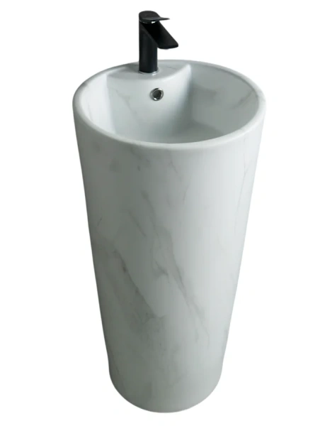 Раковина напольная GID Autonomo Nb131ws 40 см под камень 81111 (детальная фотография)