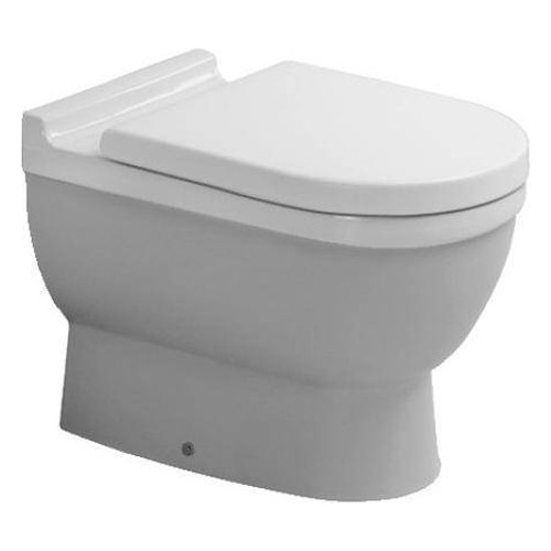 Унитаз под бачок Duravit Starck 3 0128090000 (детальная фотография)