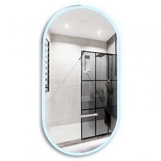 Зеркало с подсветкой Abber See 60 см овальное
