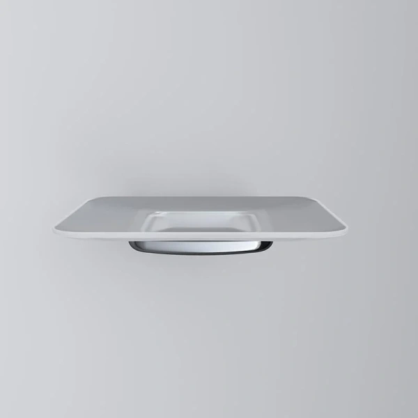 Стеклянная мыльница AM.PM INSPIRE 2.0 с настенным держателем A50A34200 (детальная фотография), в наличии