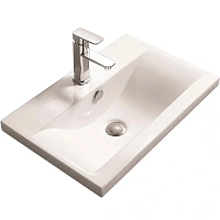 Раковина SantiLine 90 см белая