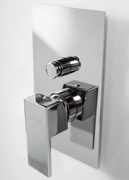 Смеситель для душа Cezares Unika-Vdim встраиваемый, однорычажный (детальная фотография), современные, hi-tech