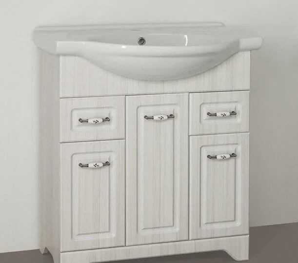 Тумба под раковину напольная Style Line Олеандр-2 71 см рельеф пастель ЛС-00000200 (детальная фотография), по запросу