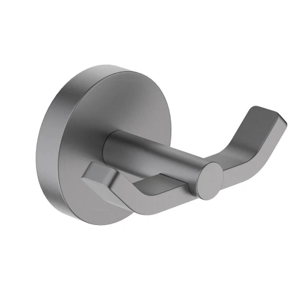 Крючок для ванной Акватек Бетта оружейная сталь AQ4602BGM (детальная фотография)